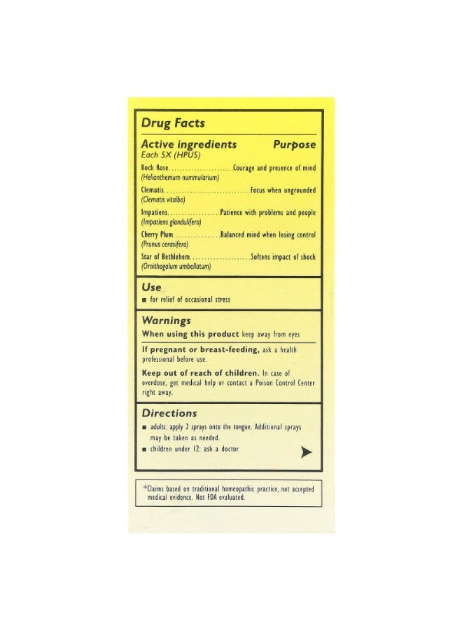 Bach RESCUE Remedy Spray, Natural Stress Relief, 20 ml - Image 3